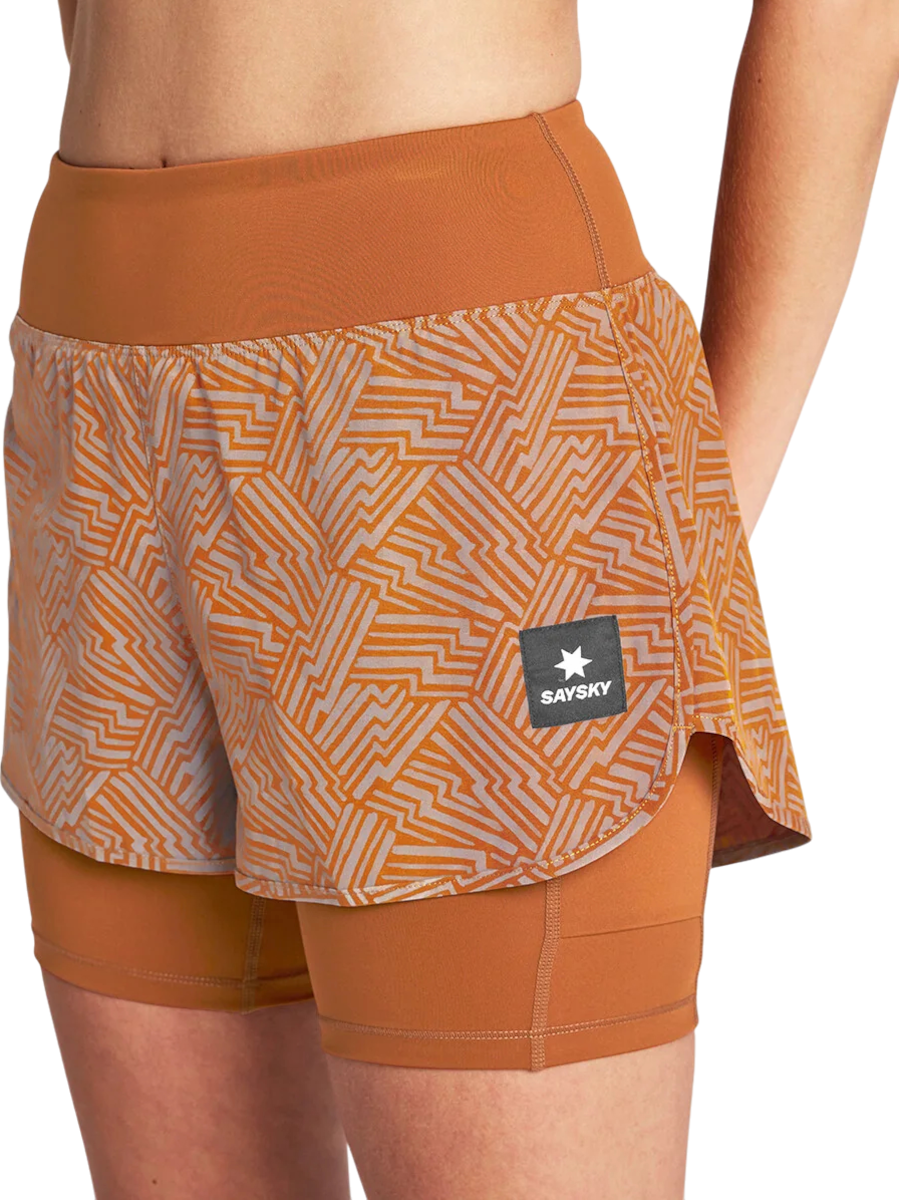 Σορτς Saysky Reflective Pace 2 in 1 Shorts 3