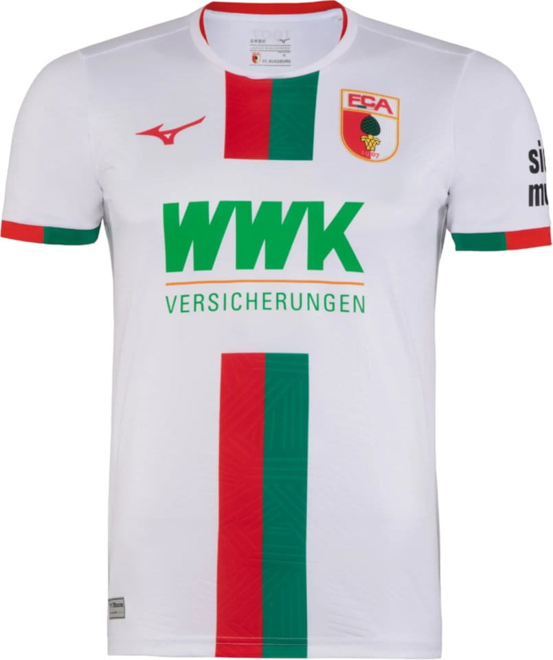 Camisa Mizuno FC Augsburg Jersey Home 2023/2024 Kids