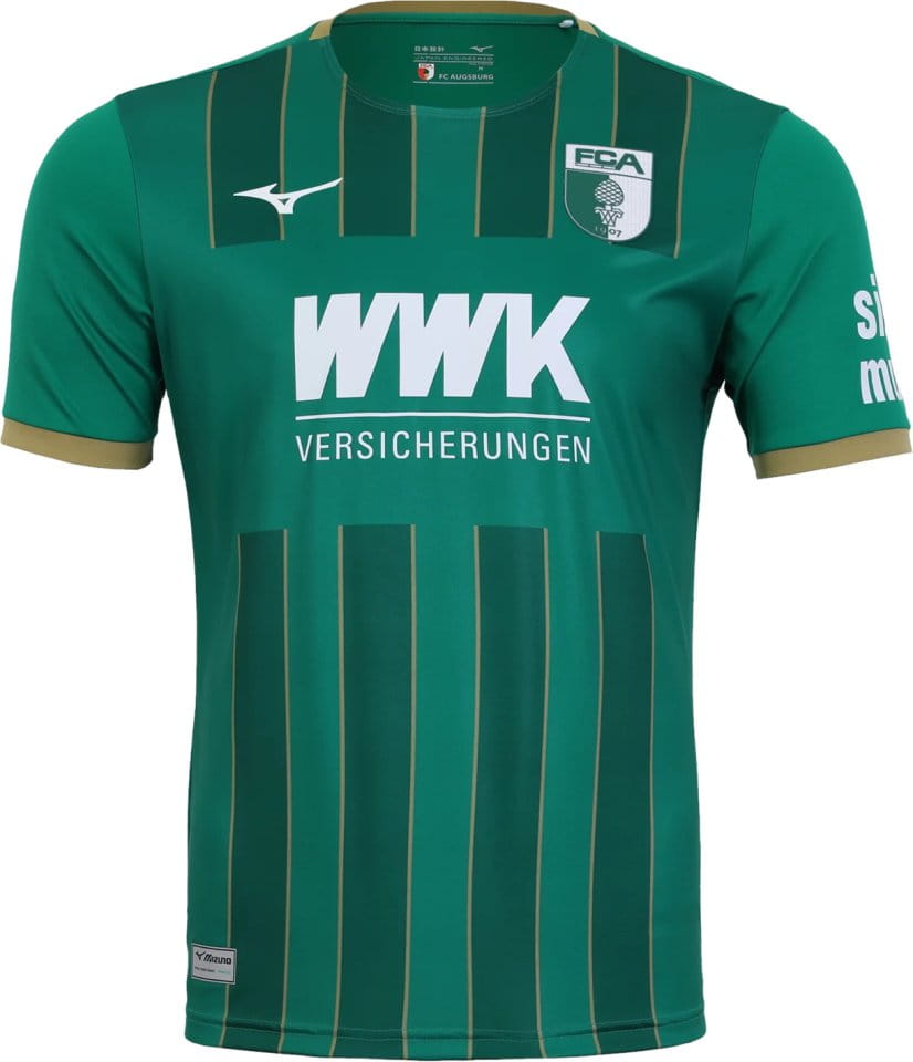 Camiseta de fútbol Mizuno FC Augsburg Jersey Away 2023/24 Kids
