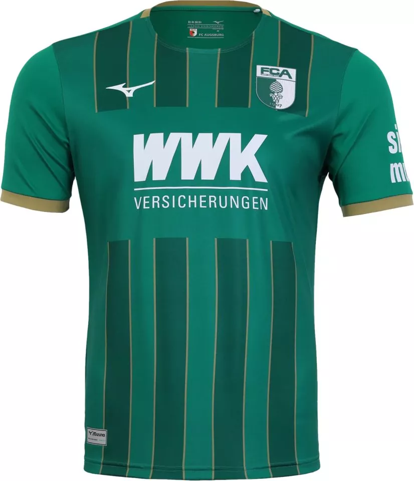 Camiseta de fútbol Mizuno FC Augsburg Jersey Away 2023/24 Kids