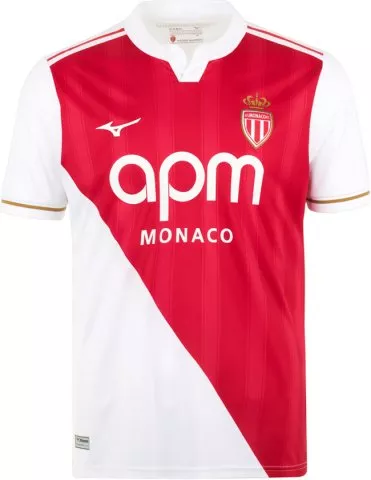 Mizuno AS Monaco Home Jersey 2025/26