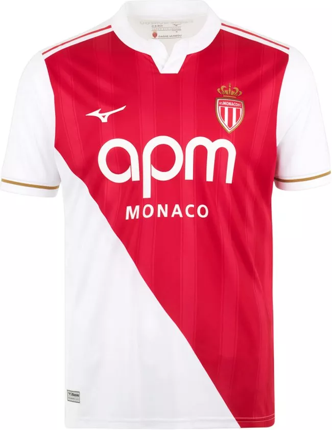 Bluza Mizuno AS Monaco Home Jersey 2025/26