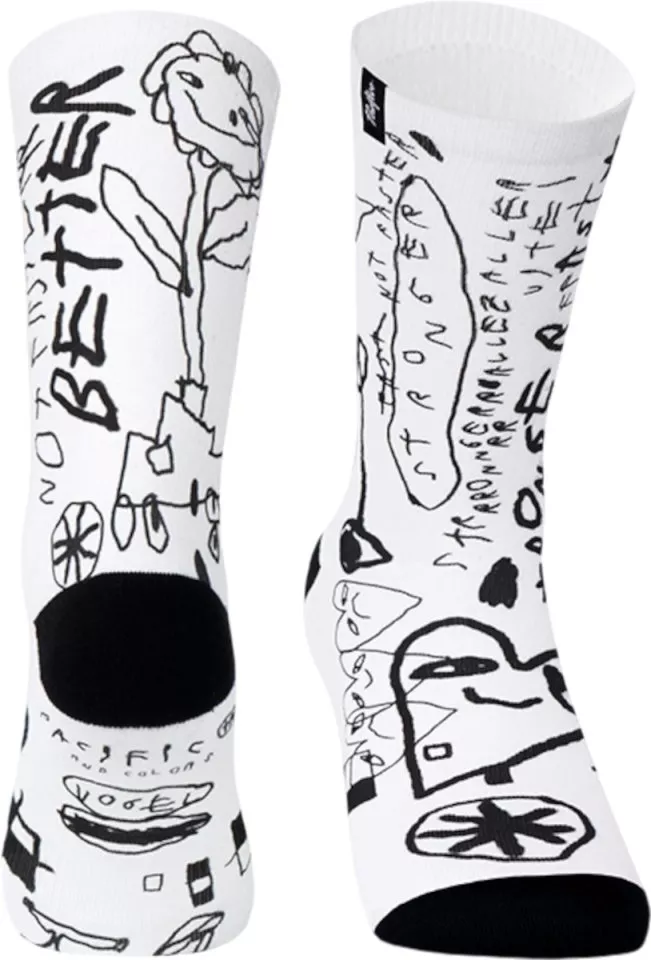 Socken Pacific and Co VOGEL BLANC