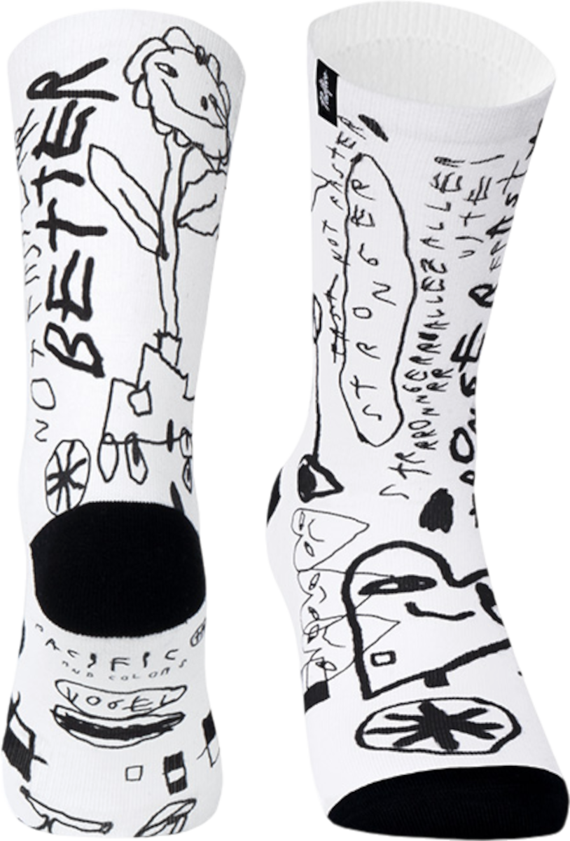 Socken Pacific and Co VOGEL BLANC