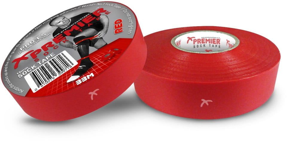 Pásky a obväzy Premier Sock Tape PACKPST19-Red