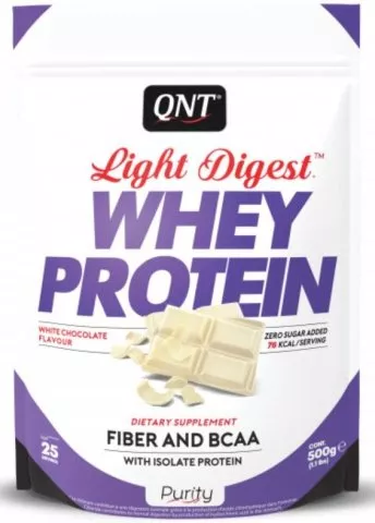 QNT LIGHT DIGEST Whey Protein White Chocolate - 500 g