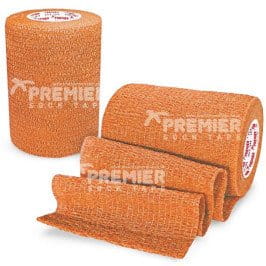 og bandager Premier Sock Tape PRO-WRAP 50mm - Orange