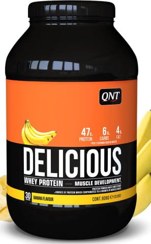 QNT Delicious Whey Protein banana - 908 g