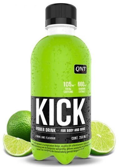 Energetický nápoj QNT Kick 250ml citrón