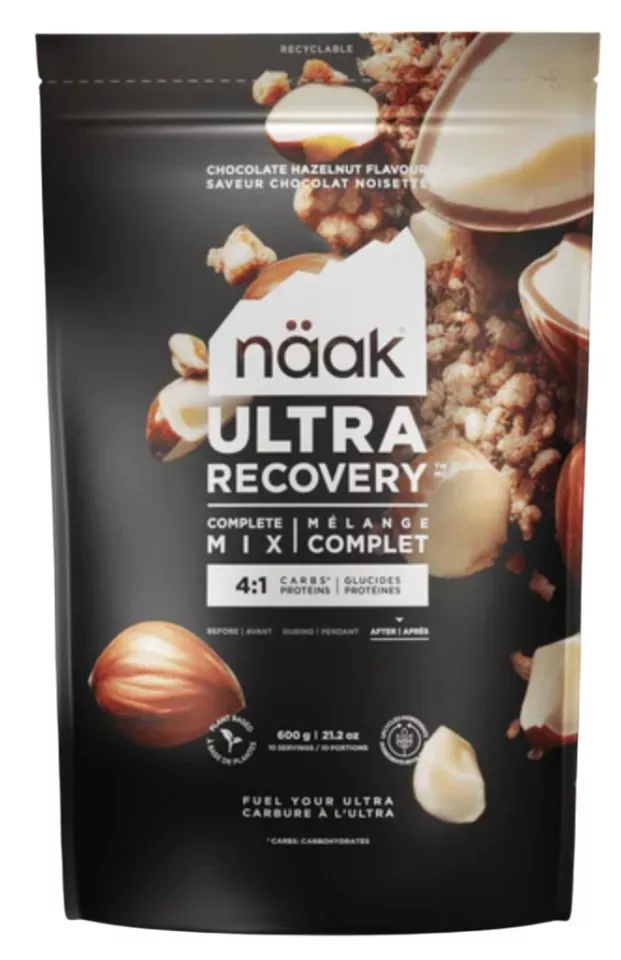 Energidrycker Näak Chocolate Hazelnut - Ultra Recovery™ Complete Mix (600g)