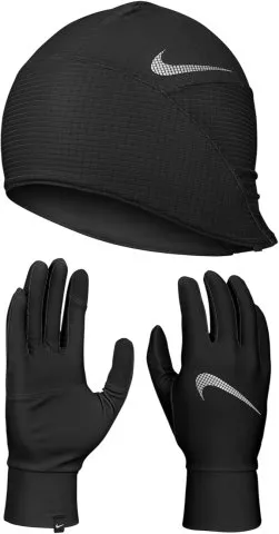 RUN THE WINTER hat and glove set
