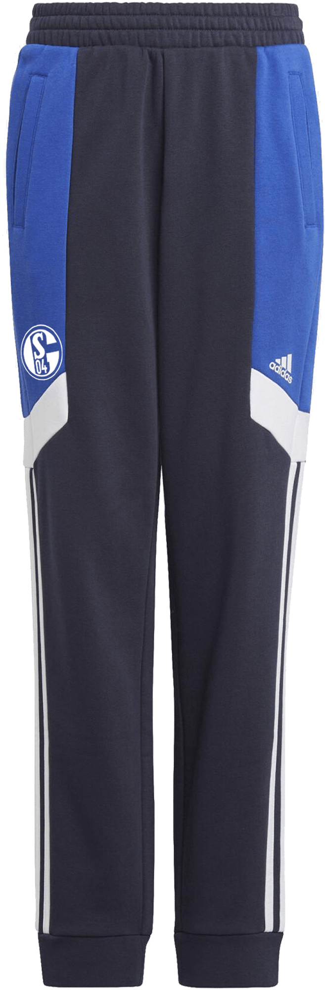 Spodnie adidas FC Schalke 04 Jogginghose Kids Blau