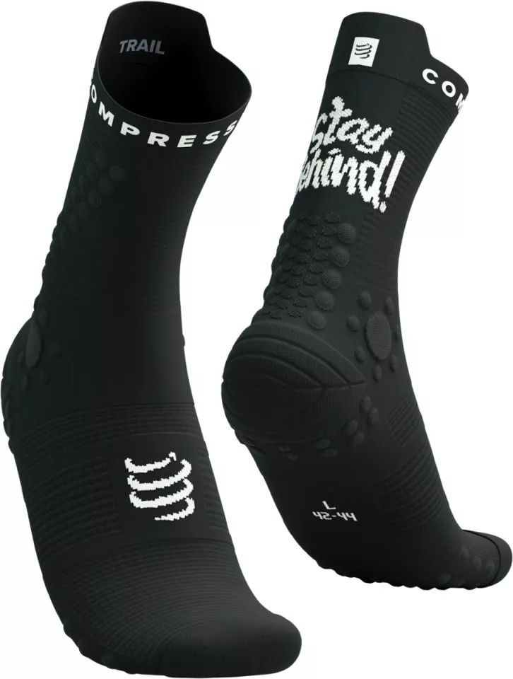Κάλτσες Compressport Pro Racing Socks V4.0 Trail Stay Behind