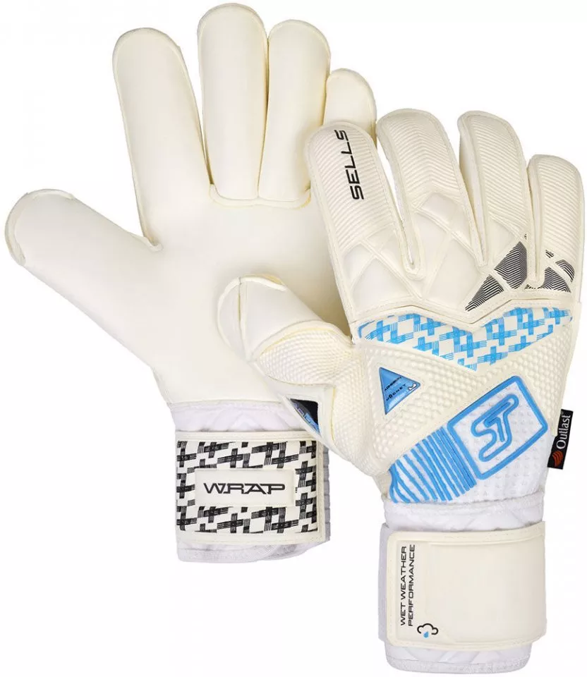 Manusi de portar SELLS Wrap Aqua Ultimate Goalkeeper Gloves