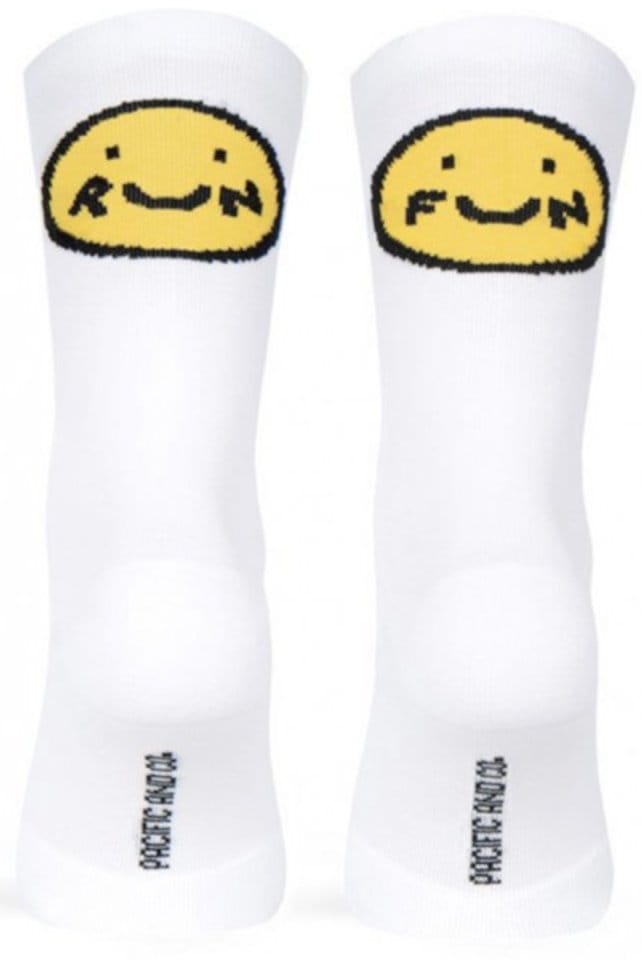 Chaussettes Pacific and Co SMILE RUN (White)