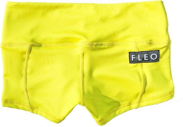 Calções FLEO Neon Yellow Low Rise Contour