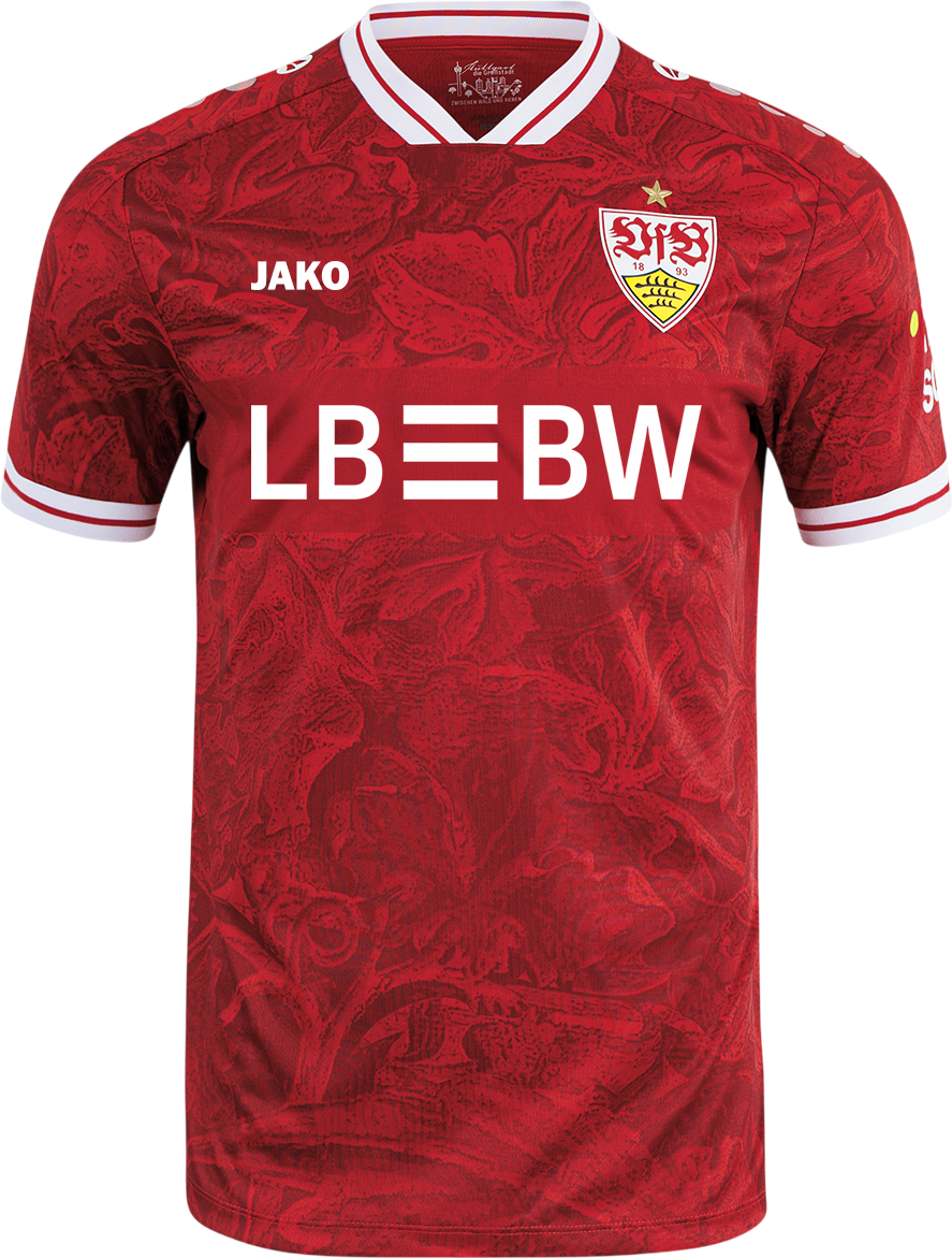 JAKO VfB Stuttgart Away Jersey 2025/26 Póló