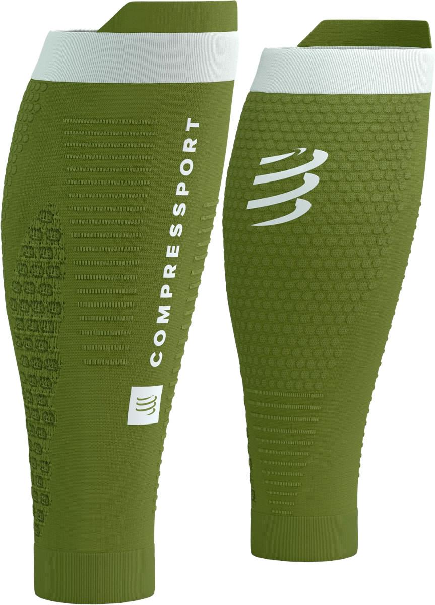 Compressport R2 3.0 Kuitstukken hardlopen, T3, Groen