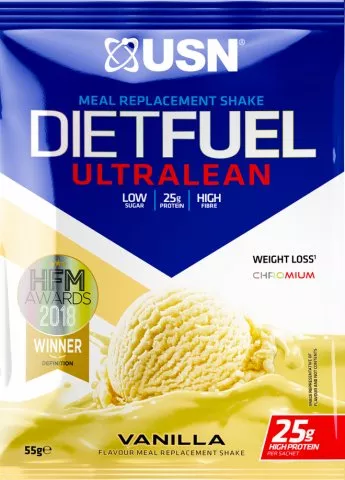 Diet Fuel Ultralean - vzorek vanilka 54g