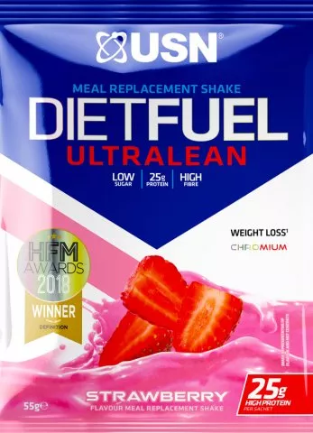 Diet Fuel Ultralean - vzorek jahoda 54g