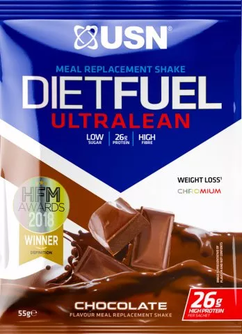 Diet Fuel Ultralean - vzorek čokoláda 54g