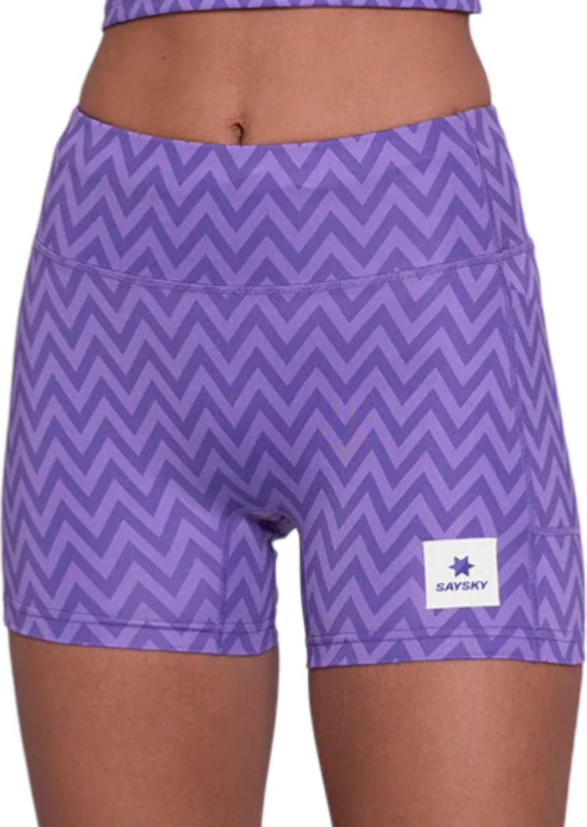 W Zig Zag Combat+ Short Tights 4"