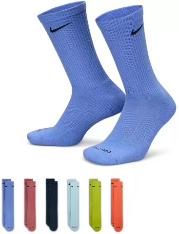 Nike parachute everyday plus cushioned training crew socks 6 pairs 810351 sx6897 967 480