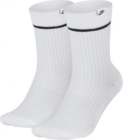 U SNKR SOX ESSENTIAL CRW 2PR
