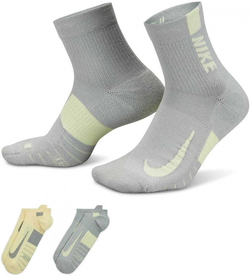 Sosete Nike Multiplier Running No-Show Socks (2 Pairs)