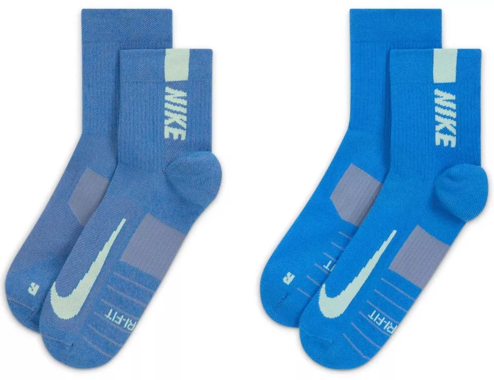 Socken Nike U NK MLTPLIER ANKLE 2PR - 144