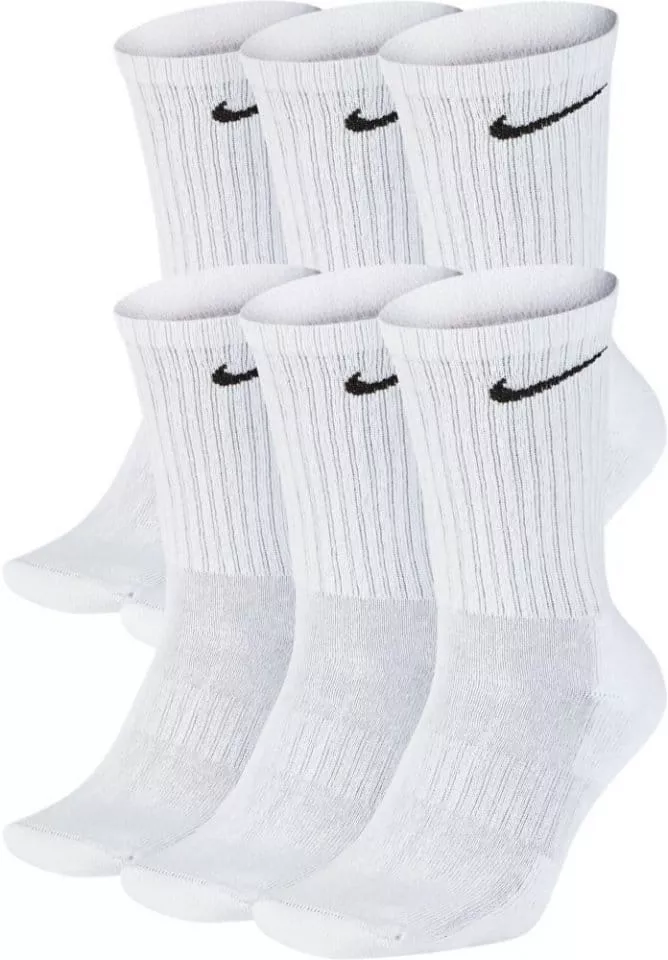 Šest párů tréninkových ponožek Nike Everyday Cushioning Crew