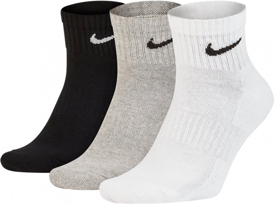 Strømper Nike U NK EVERYDAY CUSH ANKLE 3PR