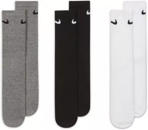 nike everyday lightweight training crew socks 3 pairs 383894 sx7676 964 480