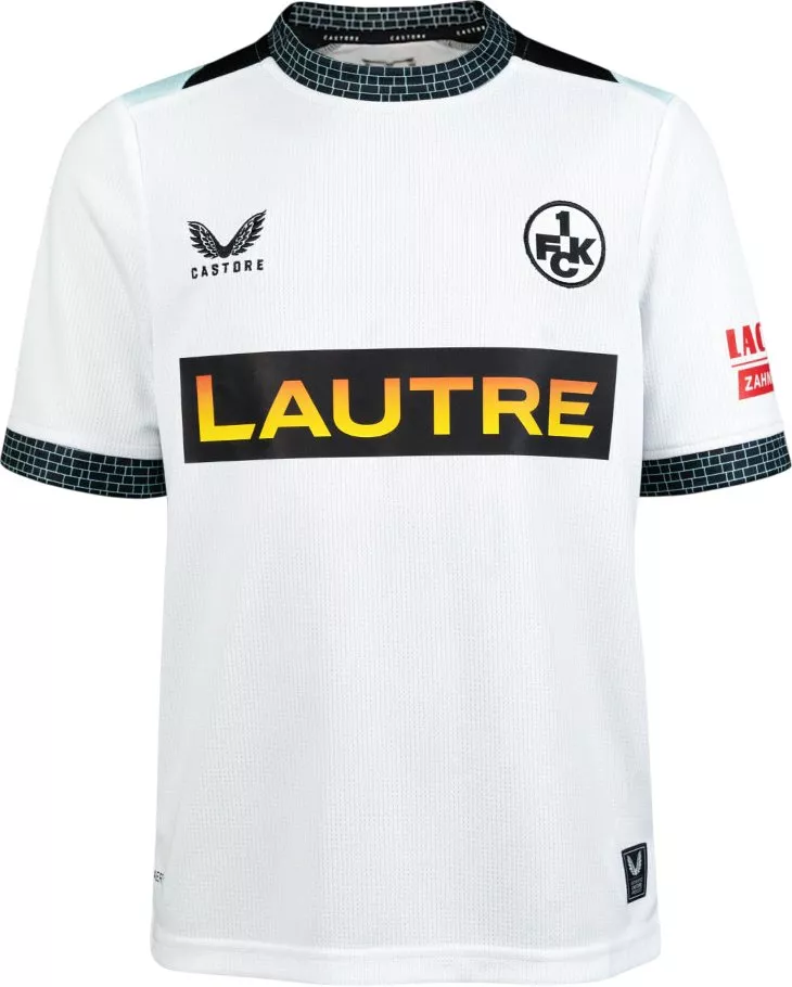 Camiseta de fútbol Castore 1. FC Kaiserslautern Jersey Away 2025/26 Jr