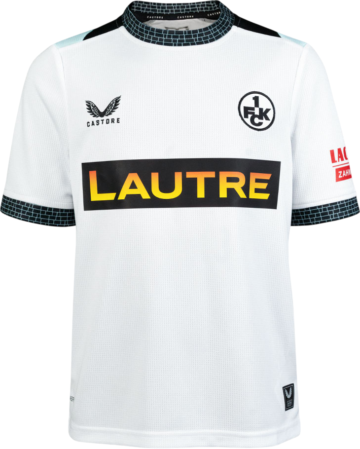 Camiseta de fútbol Castore 1. FC Kaiserslautern Jersey Away 2025/26 Jr