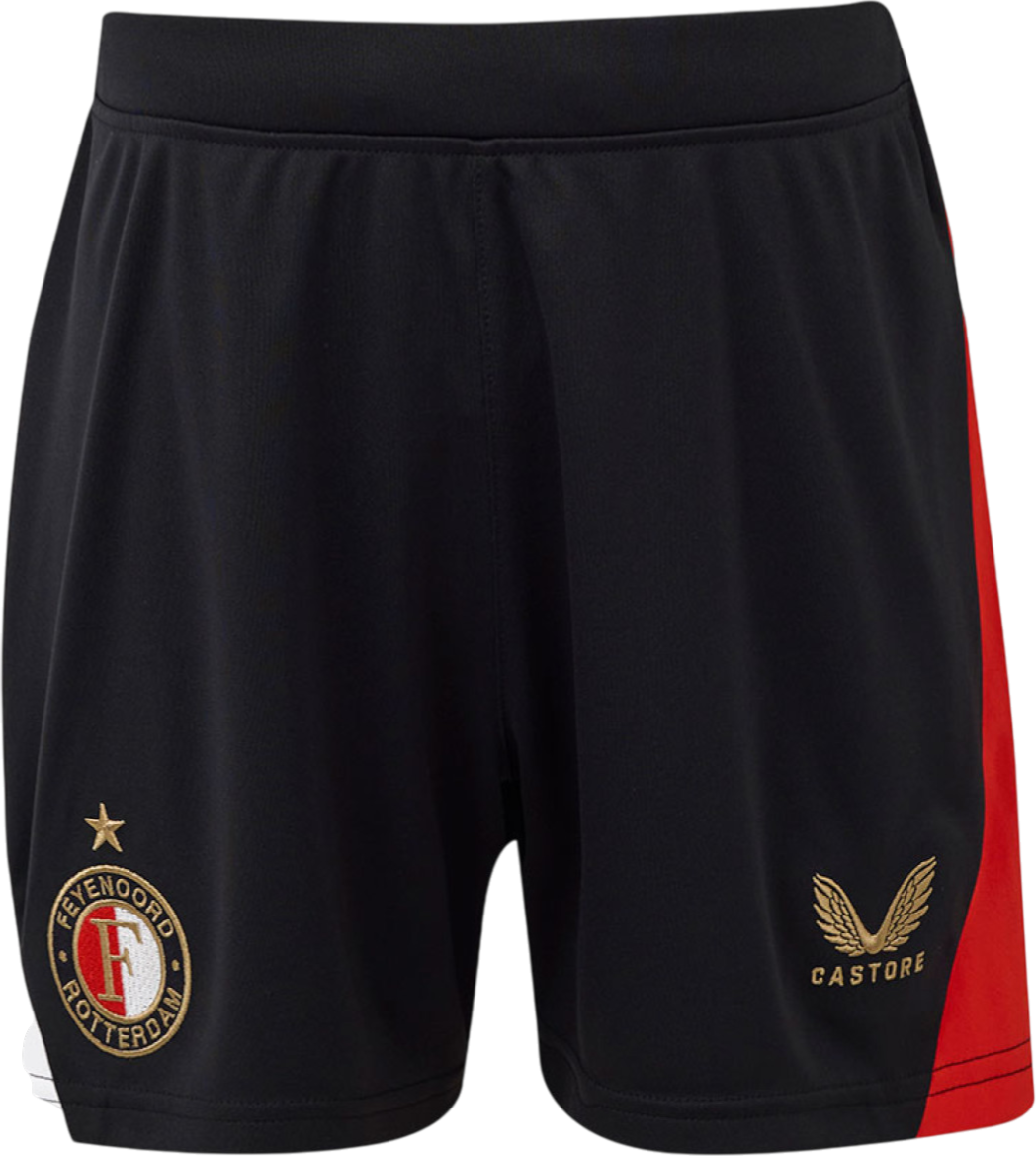 Kratke hlače Castore Feyenoord Rotterdam Home Short 2025/26 Kids