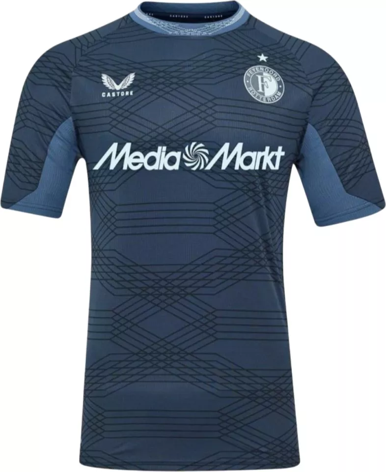 Camiseta de fútbol Castore Feyenoord Rotterdam Away Jersey 2025/26 Kids