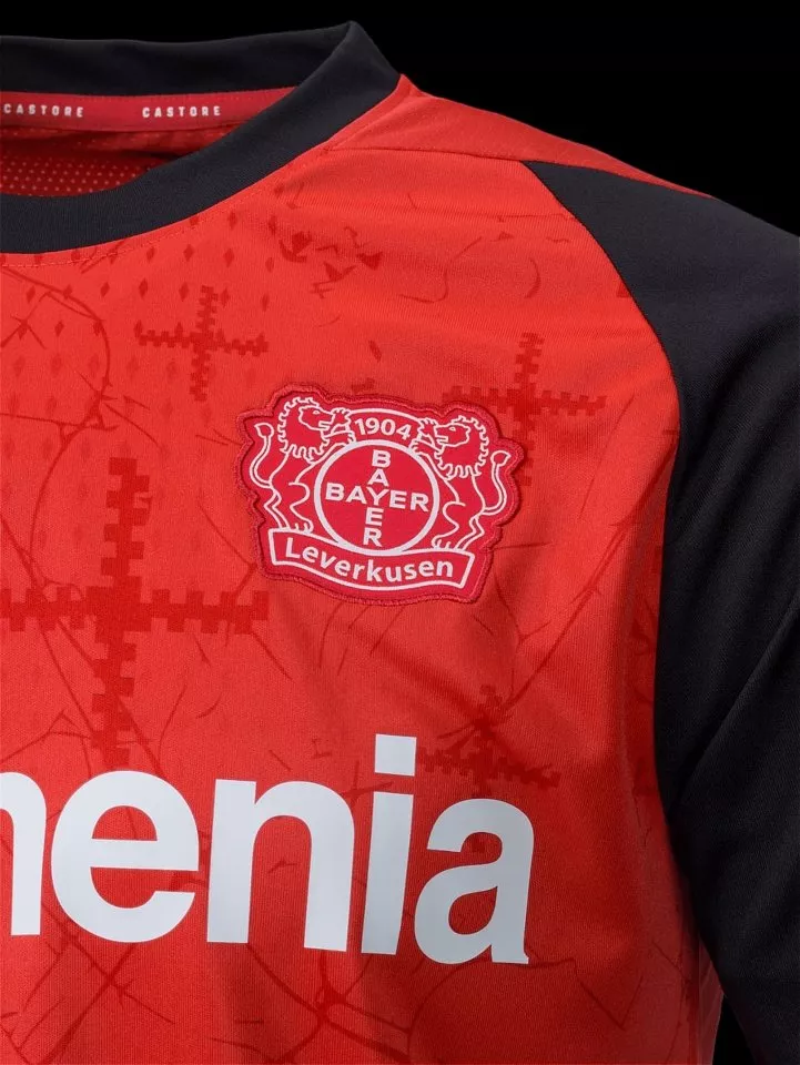 Camiseta de fútbol Castore Bayer 04 Leverkusen Home Jersey 2024/2025 Kids
