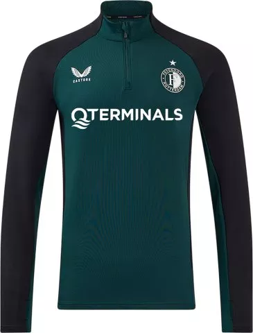 Castore Feyenoord Rotterdam Rise Pro Coaches 1/4 Zip Sweatshirt Kids