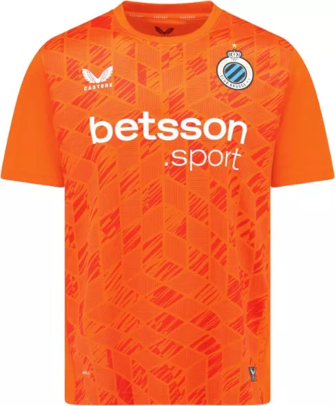 Dres (majica) s kratkim rukavima Castore Club Brugge Goalkeeper Jersey 2025/26