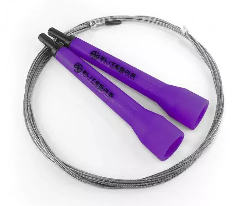 TRIXES Speed Rope Corde à Sauter Rapide Boxe Saut Exercice Fitness  Plastique Noir