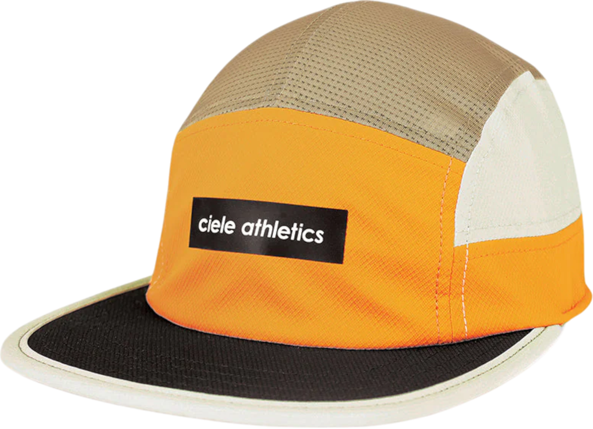 Czapka bejsbolówka Ciele GOCap Field Iconic Bar - Clementine