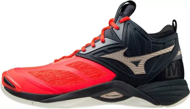 Pánské kotníkové sálovky na volejbal Mizuno Wave Momentum 2 Mid