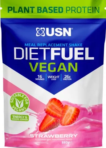 Diet Fuel Vegan jahoda 880g