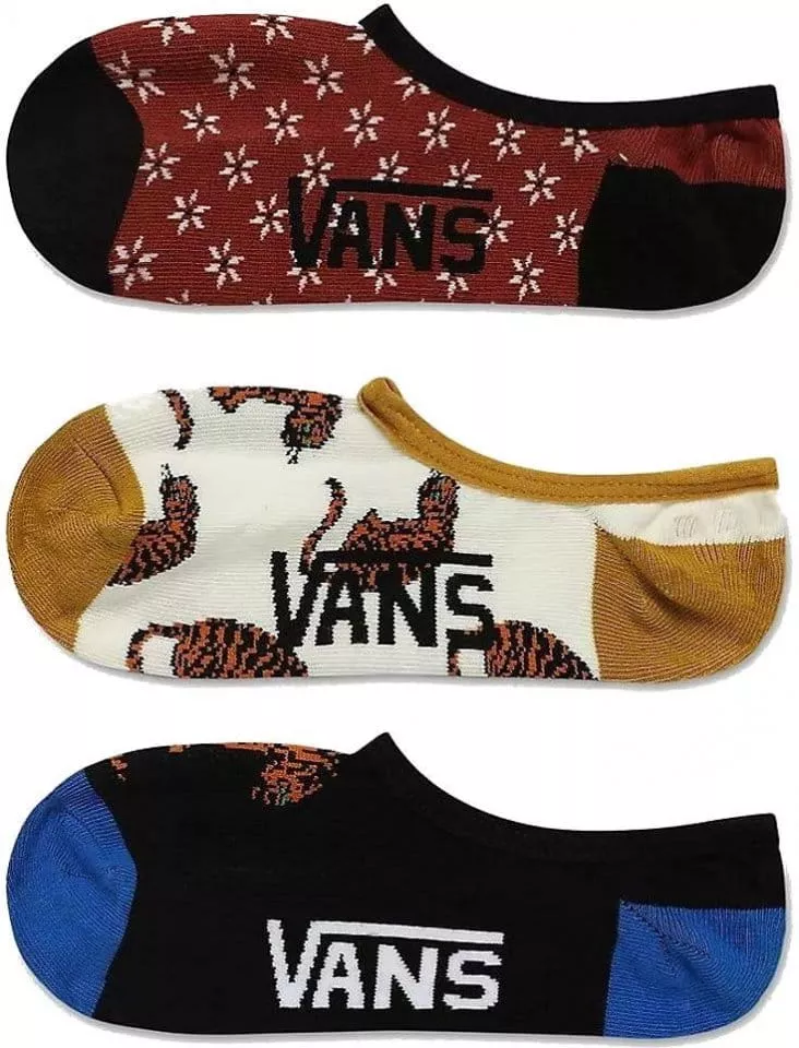 Dětské nízké ponožky Vans Tiger Floral (3 páry)