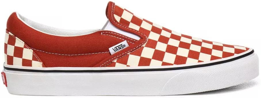 Checkered Vans Vans Slip On Rosso Scarpe Vans UA Classic Slip-On