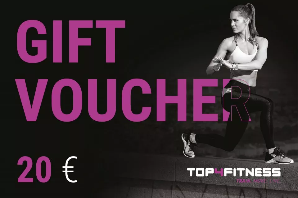 Top4fitness gift voucher worth 20€