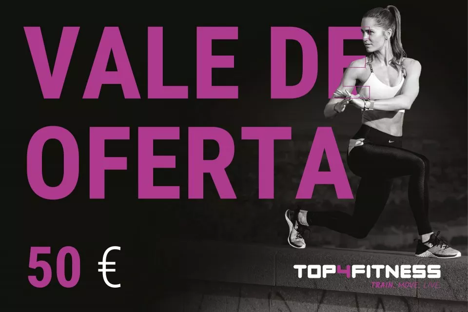 Top4fitness Vale de oferta no valor de 50€