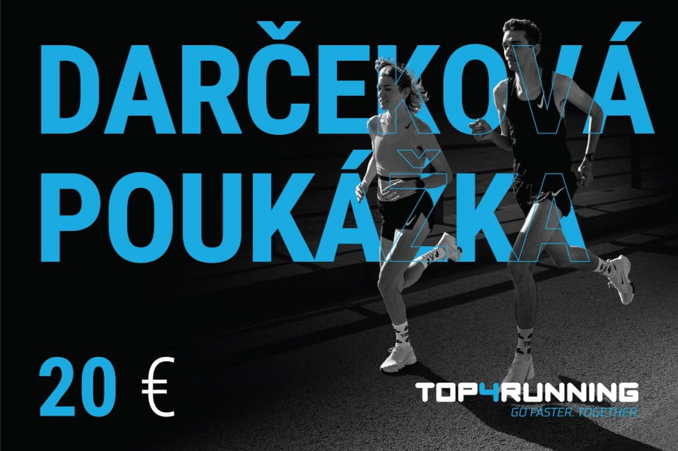Darčeková poukážka top4running v hodnote 20€