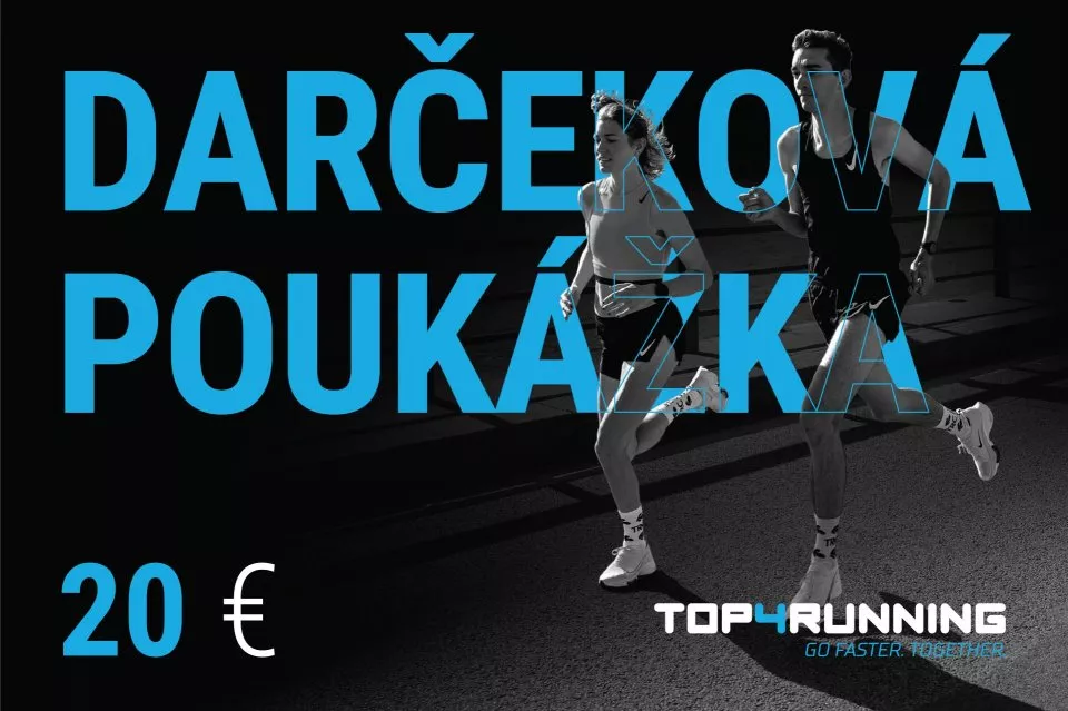 Darčeková poukážka top4running v hodnote 20€